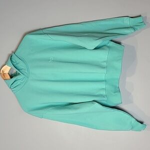 Adidas Y-3 French Terry Hoodie Womens Acid Mint Athletic Workout Sweatshirt NWT